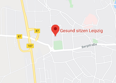 Google Anfahrt zu Gesund sitzen Leipzig