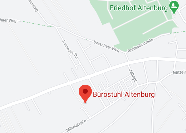 Google Anfahrt zu Buerostuhl-Altenburg