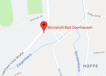 Google Anfahrt zu Bürostuhl-Badoeynhausen