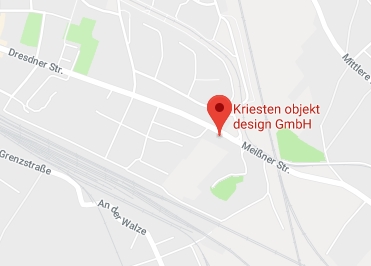 Google Anfahrt zu Bürostuhl Dresden