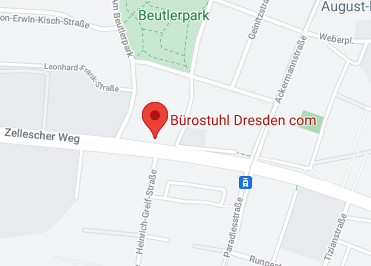 Google Anfahrt zu Bürostuhl-Dresden.com