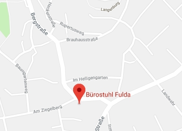Google Anfahrt zu Bürostuhl-Fulda