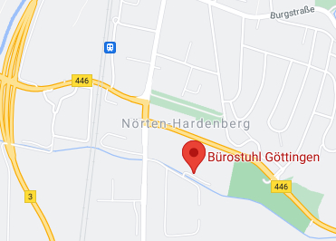 Google Anfahrt zu Bürostuhl Göttingen