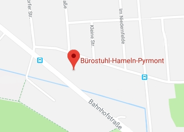 Google Anfahrt zu Bürostuhl-Hameln-Pyrmont