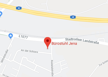 Google Anfahrt zu Buerostuhl Jena