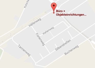 Google Anfahrt zu Bürostuhl-Karlsruhe