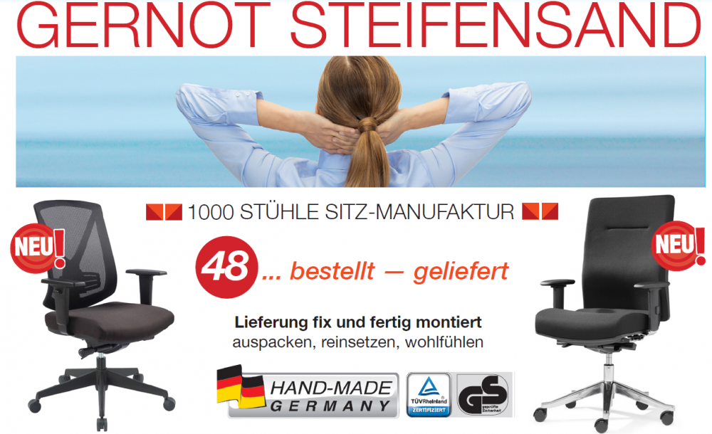 Bürostühle von Gernot Steifensand