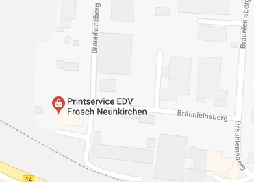 Google Anfahrt zu Buerostuhl-Nuernbergerland