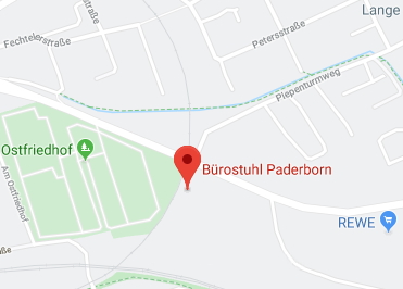 Google Anfahrt zu Bürostuhl-Paderborn