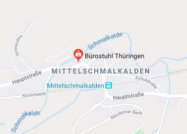 Google Anfahrt zu Bürostuhl-Thüringen